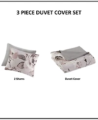 Madison Park Neko 3-Pc. Duvet Cover Set, Full/Queen