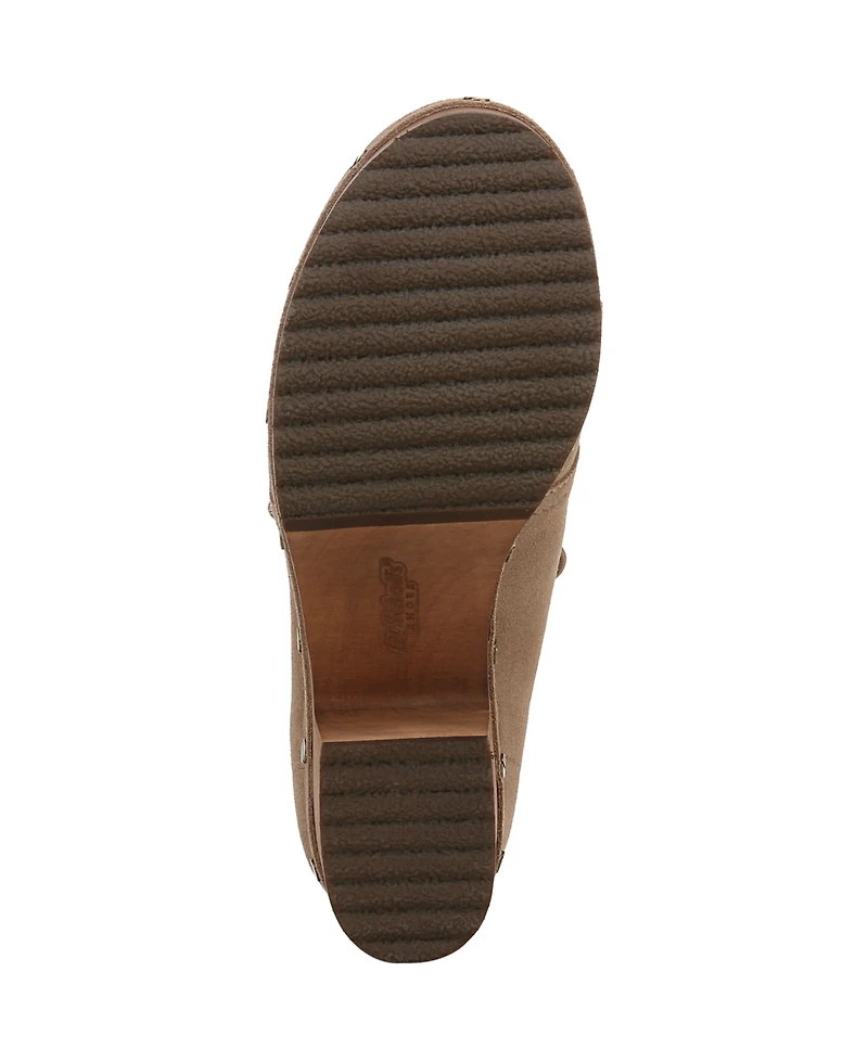 Dr. Scholl's Women's Original Chic Lace-Up Platform Booties