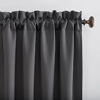 Preston Energy Saving Blackout Rod Pocket Curtain Panel