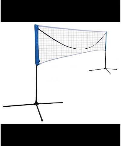 Streamdale Portable Volleyball/Badminton/Tennis Net w/Stand & Bag (14FT)