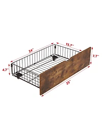 Streamdale Furniture Streamdale Full Bed Drawers