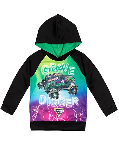 Monster Jam Little Boys Fleece Pullover Hoodie