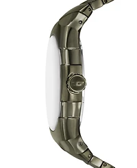 Diesel Men's D-Sruptor Quartz Three-Hand Green Stainless Steel 42mm