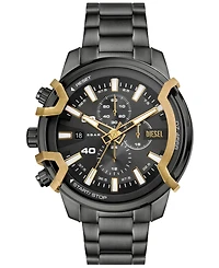 Diesel Men's Griffed Quartz Chronograph Gunmetal Stainless Steel 48mm