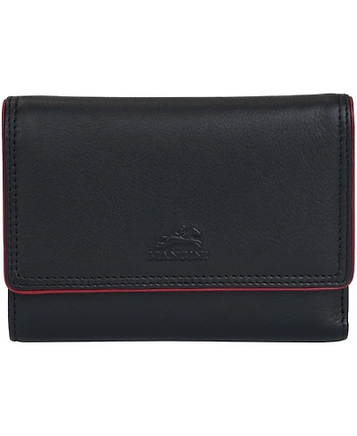Mancini Women's Sonoma Rfid Secure Clutch Wallet