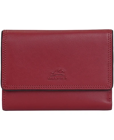 Mancini Women's Sonoma Rfid Secure Clutch Wallet