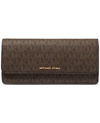 Michael Michael Kors Jet Set Logo Large Flat Wallet