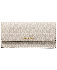 Michael Michael Kors Jet Set Logo Large Flat Wallet
