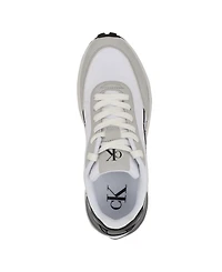 Calvin Klein Women's Khalli Almond Toe Casual Lace-up Sneakers