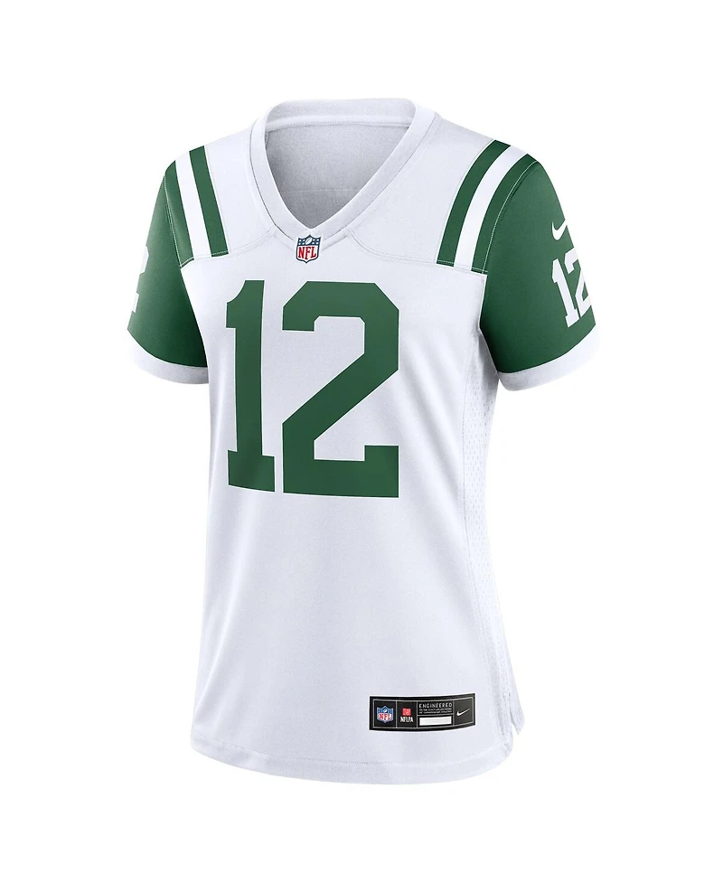 Nike Women's Joe Namath White New York Jets Classic Alternate Retired Player Game Jersey