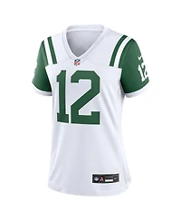 Nike Women's Joe Namath White New York Jets Classic Alternate Retired Player Game Jersey