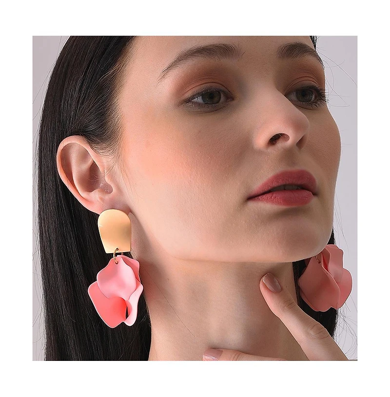 Sohi Women's Flora Drop Earrings