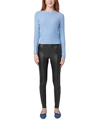 Hue Women's Faux-Leather Leggings