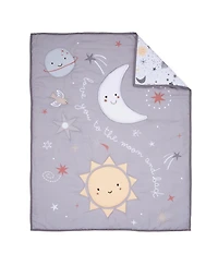 Bedtime Originals Little Star Celestial 3-Piece Nursery Baby Crib Bedding Set