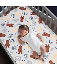 Lambs & Ivy Star Wars Signature Millennium Falcon 3-Piece Baby Crib Bedding Set