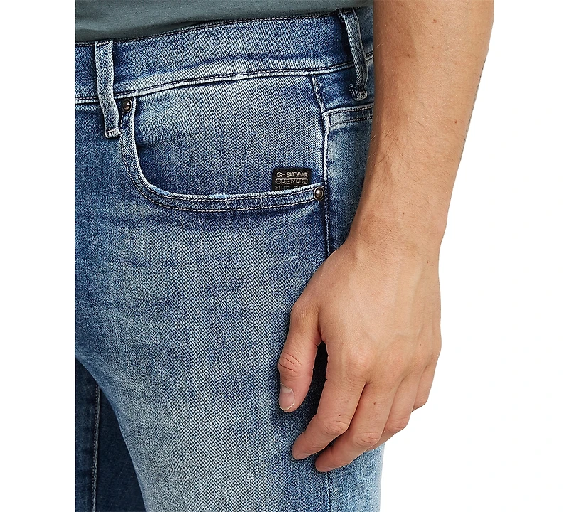G-Star Raw Men's Revend Faded Skinny-Fit Jeans