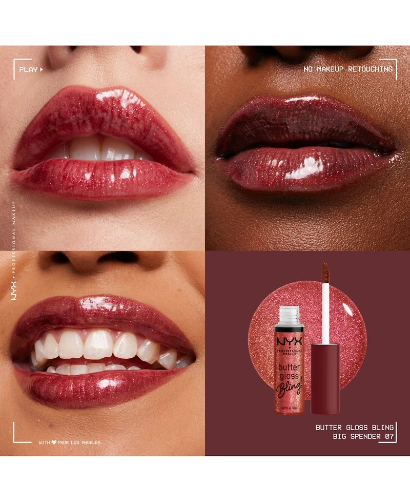 Nyx Professional Makeup Butter Gloss Bling!