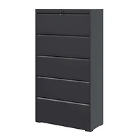 Streamdale Furniture 5-Drawer Lockable Metal File Cabinet for Home/Office Use