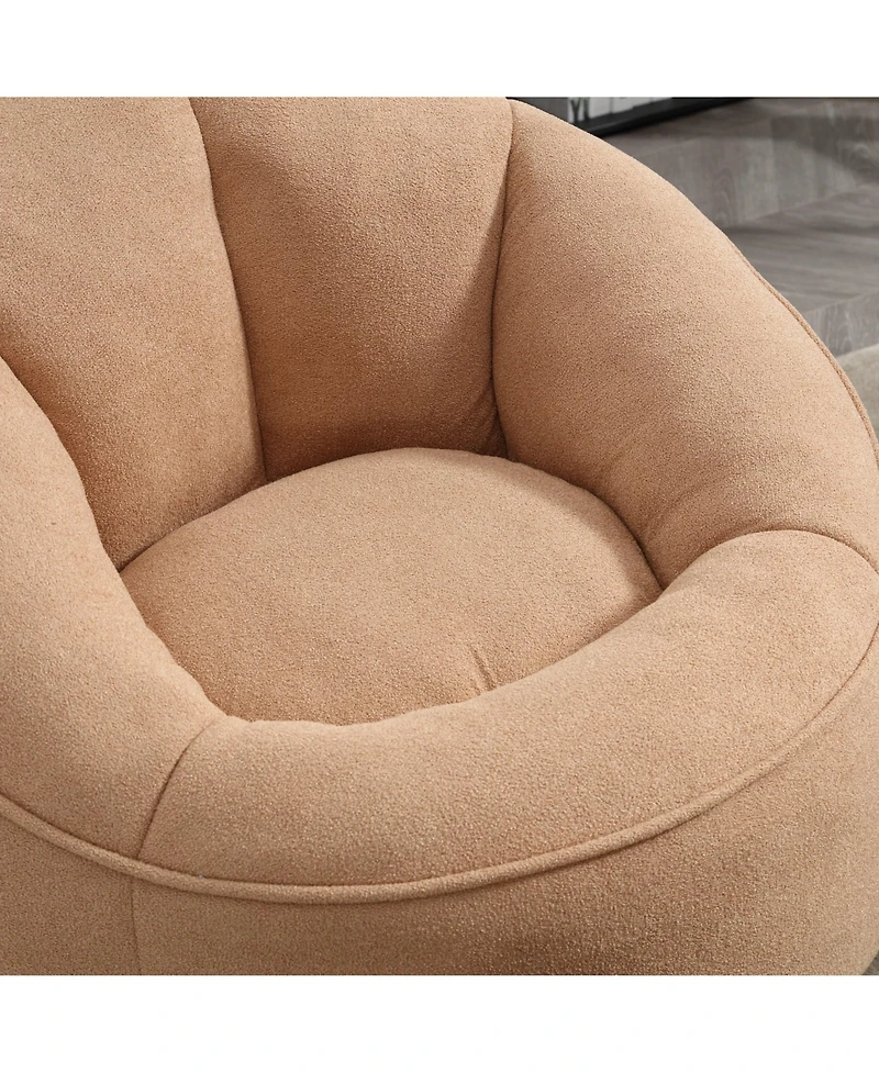 Streamdale Furniture High-Pressure Foam Bean Bag Sofa with Footrest