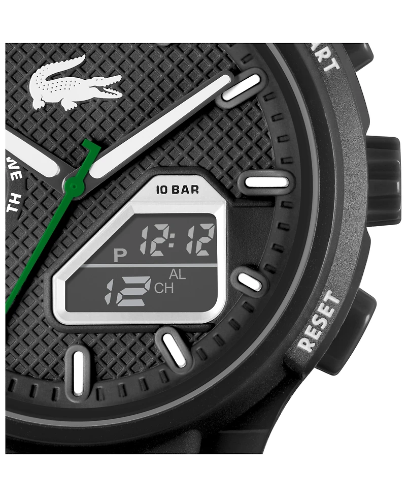 Lacoste Men's LC33 Silicone Strap Watch 45mm