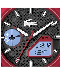 Lacoste Men's LC33 Silicone Strap Watch 45mm