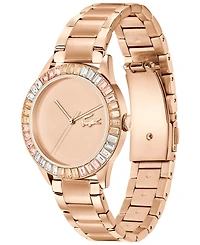 Lacoste Women's Ladycroc Carnation Gold Stainless Steel Bracelet Watch 36.5mm