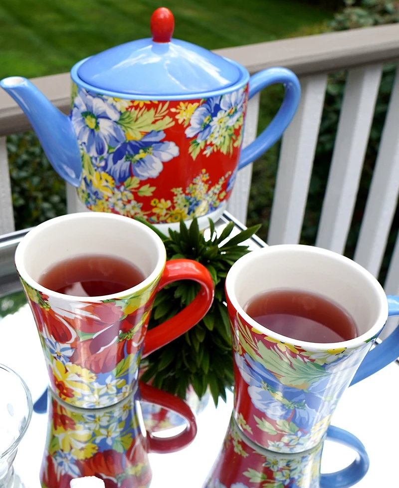 Certified International Blossom Teapot