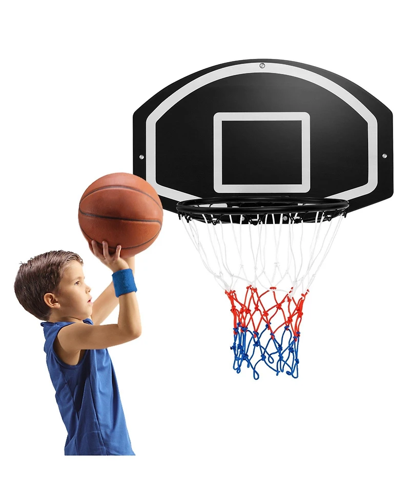 Sugift Wall Mounted Basketball Set for Kids Teens Adults