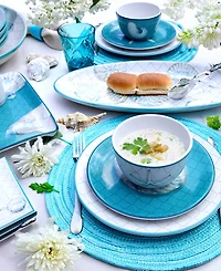 Certified International Ocean View 16Pc Dinnerware Set, Service for 4