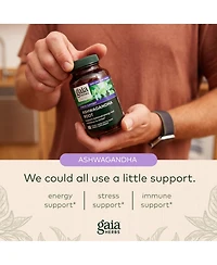 Gaia Herbs Ashwagandha Root - Made with Organic Ashwagandha Root to Help Support a Healthy Response to Stress, the Immune System, and Restful Sleep