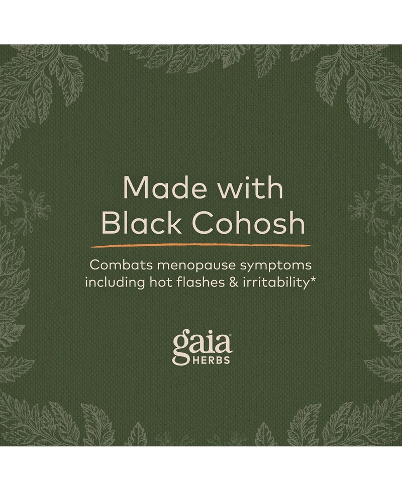 Gaia Herbs Menopause Support Daytime - Helps Maintain Healthy Hormone Balance and Well-Being for Women