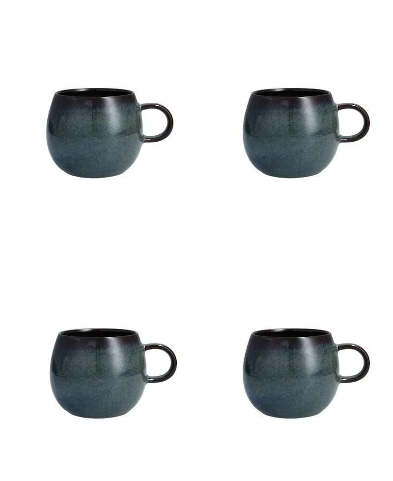 Fortessa Northern Lights Mugs, Set of 4