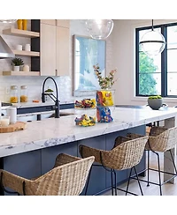 Sorbus 4 Pack Small Clear Plastic Container Bins W/ Lids and Handles - Perfect for Kitchen Organization and Storage