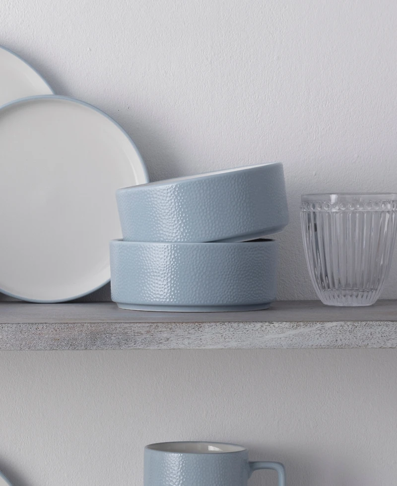 Noritake Colortex Stone Stax Cereal Bowls, Set of 4