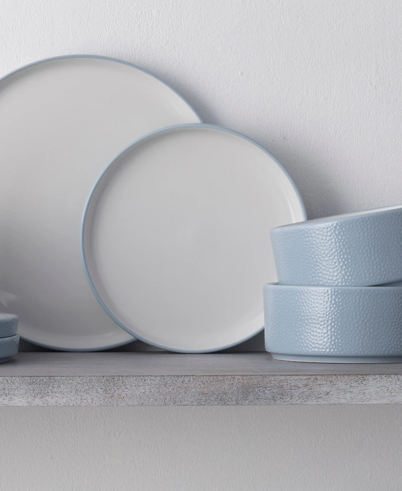 Noritake Colortex Stone Stax Salad Plates, Set of 4