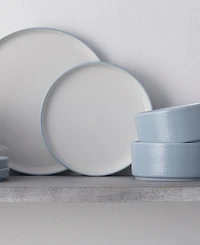 Noritake Colortex Stone Stax Salad Plates, Set of 4