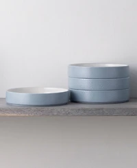 Noritake Colortex Stone Stax Deep Plates