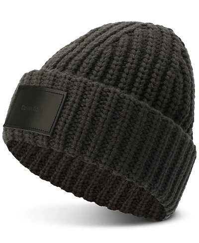 Calvin Klein Men's Lofty Shaker Logo Beanie