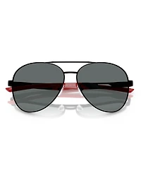 Scuderia Ferrari Unisex Polarized Sunglasses, FZ5002D