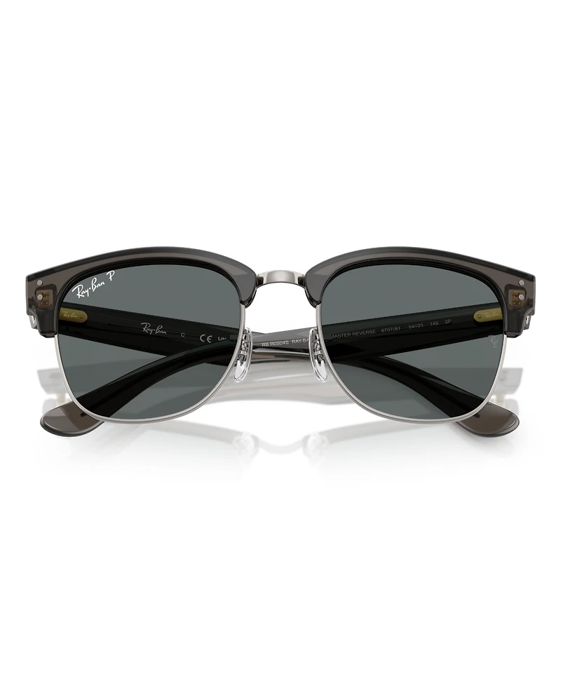 Ray-Ban Unisex Clubmaster Reverse Polarized Sunglasses, RBR0504S