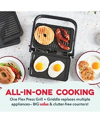 Dash Flex Press Electric Griddle & Grill System