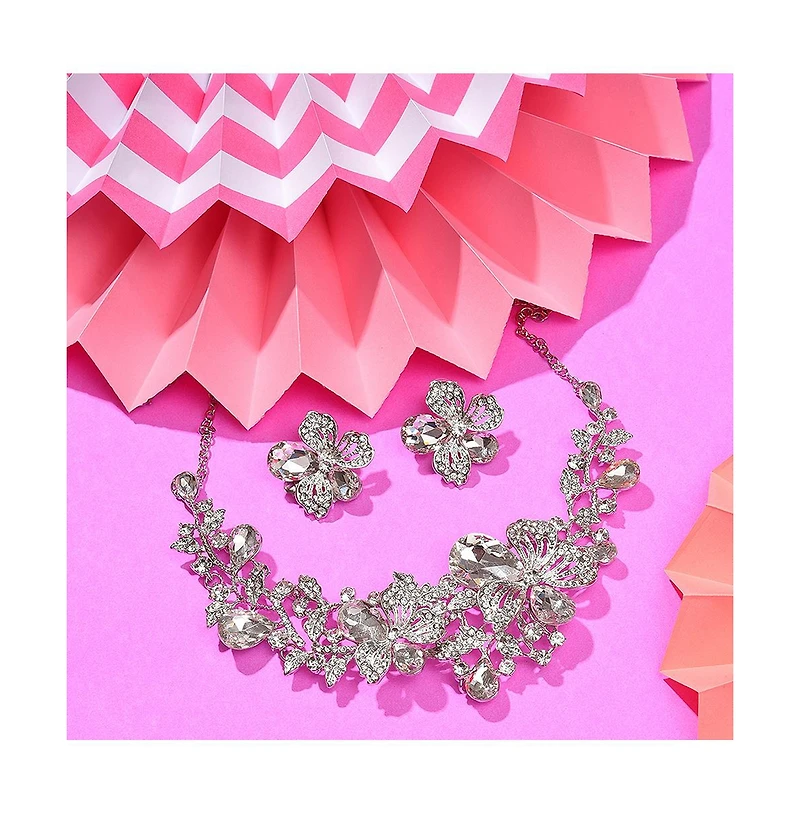 Sohi Women's Flora Jewellery Set