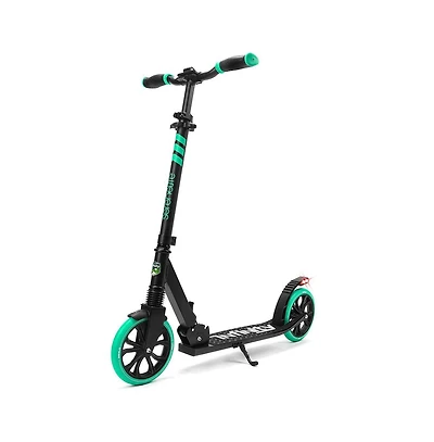 SereneLife Kick Scooter Adult Teenagers Kids- 2 Wheel Kids with Adjustable T-Bar Handlebar - Alloy Anti-Slip Deck