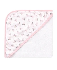 Hudson Baby Girls Cotton Rich Hooded Towels
