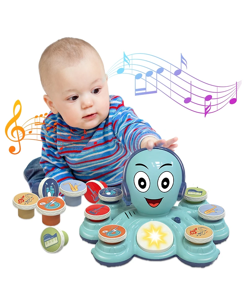 Contixo Rock Octopus, Interactive Musical Toys for Toddlers