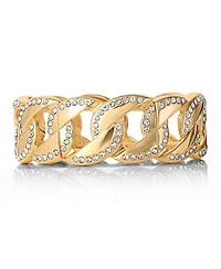 Jessica Simpson Link Bracelet with Crystals
