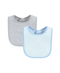 Hudson Baby Boys Youngster's Dribble Catcher with Moisture-Resistant Layer