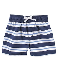 Hudson Baby Boys Swim Rashguard Set, Space, 12-18 Months
