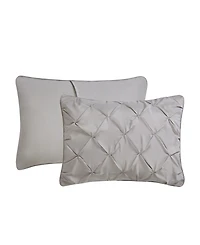 Closeout! Videri Home Pintucked 3-pc. Comforter Set, King