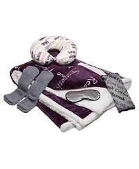 Chanasya Premium Love You, Miss You Gift Throw Blanket Set - Comfort, Caring, Thinking About Romantic and Loving
